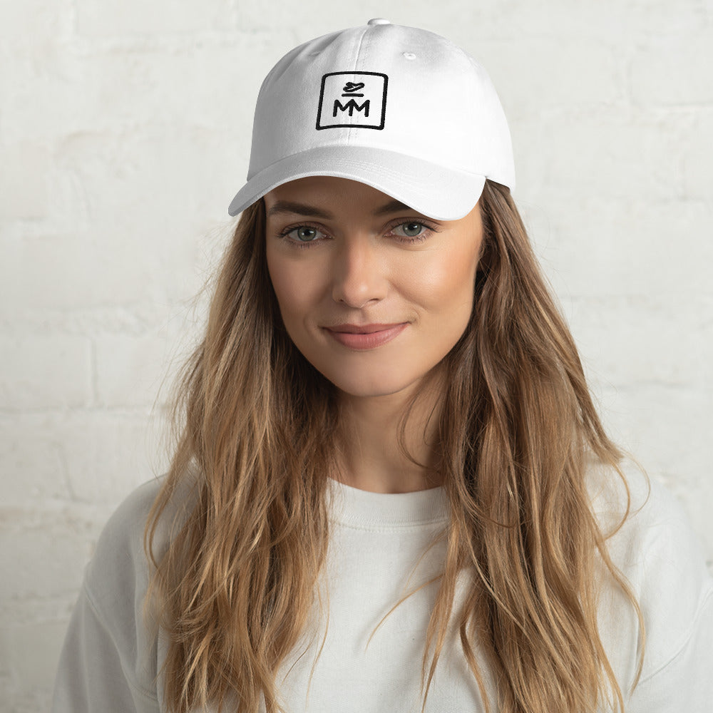 MM Icon Unstructured Cap - Black Icon (Multiple Colors Available)