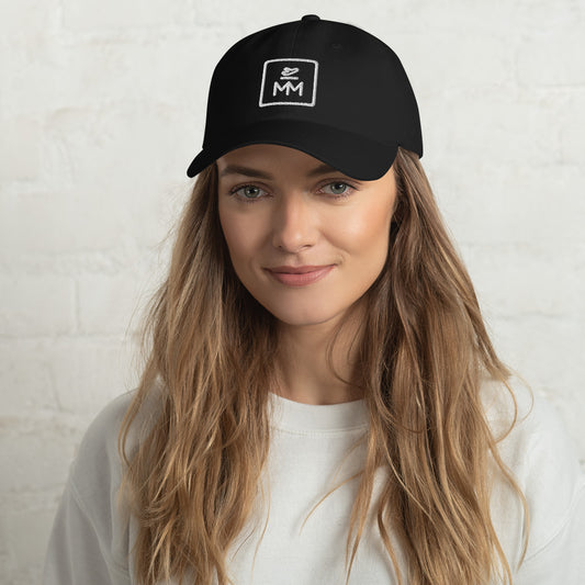 MM Icon Unstructured Cap - White Icon