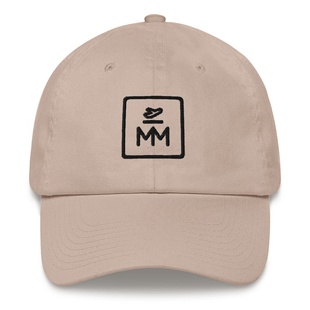 MM Icon Unstructured Cap - Black Icon (Multiple Colors Available)
