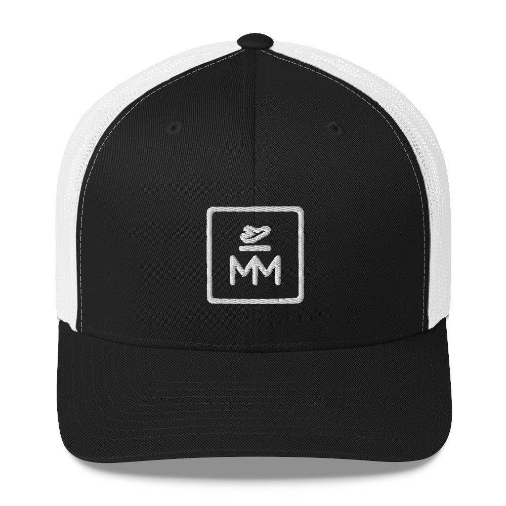 MM Icon Trucker Cap - White Icon