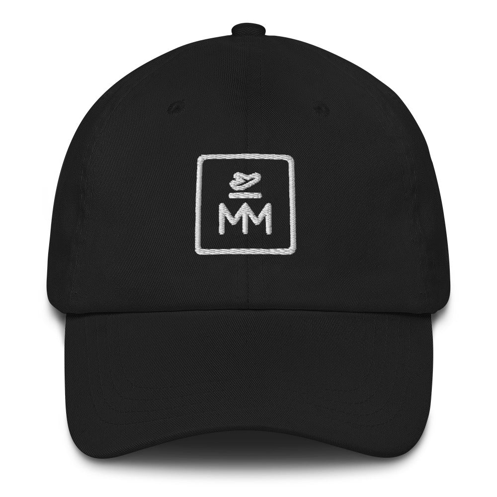 MM Icon Unstructured Cap - White Icon