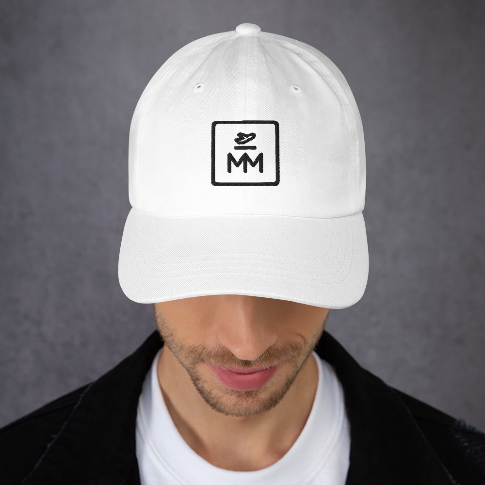 MM Icon Unstructured Cap - Black Icon (Multiple Colors Available)