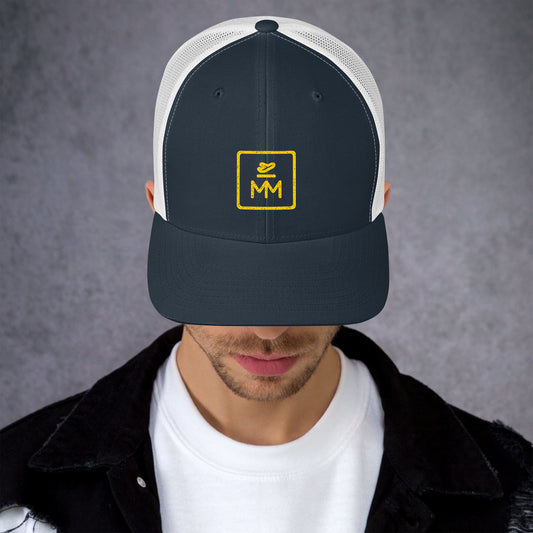 MM Icon Trucker Cap - Gold Icon