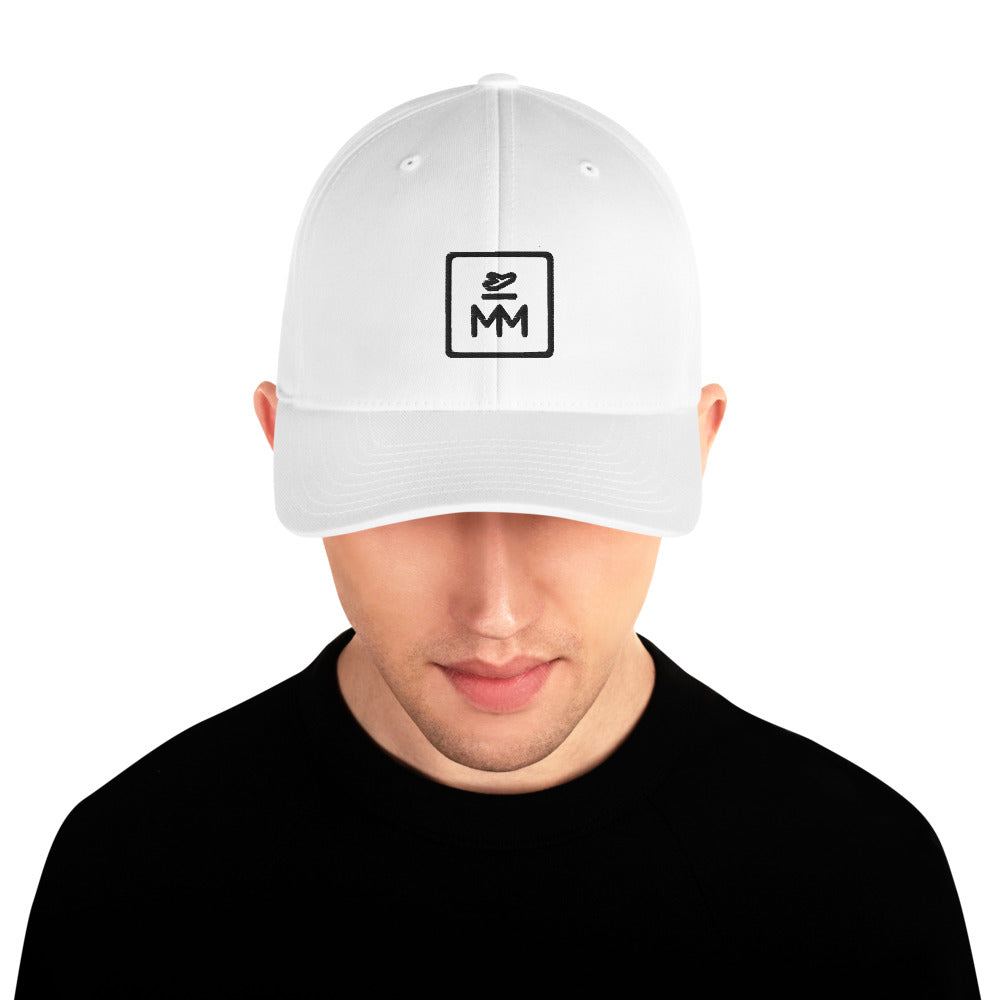 MM Icon Fitted Cap - Black Icon