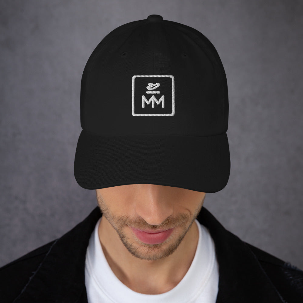 MM Icon Unstructured Cap - White Icon