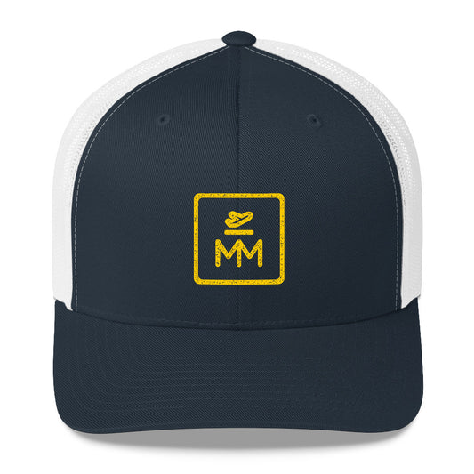 MM Icon Trucker Cap - Gold Icon