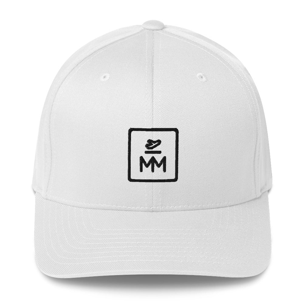 MM Icon Fitted Cap  - Black Icon